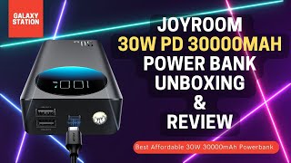 Affordable Yet Powerful: Is This the Best 30000mAh PD 30W Power Bank?Joyroom F03 Unboxing \u0026 Review