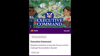icivics "Executive Command" - Full Playthrough