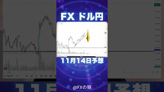 【FX ドル円】11月14日の最新予想。今夜はPPI発表とパウエル議長の発言に注意！CPIは予想通りもドル高円安へ。トランプ大統領で物価高の危機。日銀の追加利上げ。