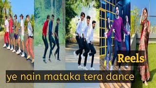 ye nain mataka tera dance 😍| trending reels dance | gallan goodiyaan dance