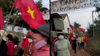 Vietnam’s Ede ethnic minority members stage environmental protest | Radio Free Asia (RFA)