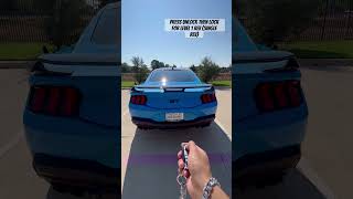 How to remote rev the 2024 Mustang up-to 5000 rpm! #mustangs #car #2024mustang #exhaust #sportscar