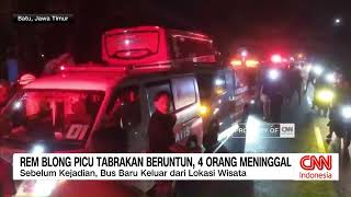 Rem Blong Picu Tabrakan Beruntun di Batu, 4 Orang Meninggal