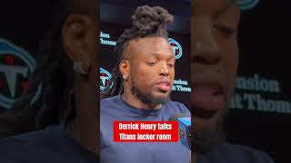 Derrick Henry not worried about the #Titans locker room after the trade. #titanup #shorts #nfl