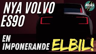 Nya Volvo ES90 imponerar med sin elbilsteknik! Snabbladdande, snål, bra räckvidd …