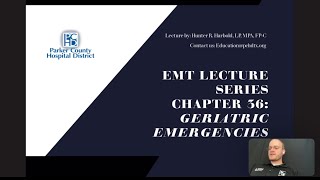 EMT Lecture Series: Geriatric Emergencies 1/2