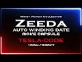 －zeeda－ 最新作「tesla code」　人類の新たなる宇宙開拓の成功を願って誕生した腕時計