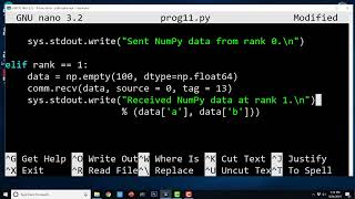 EP12 - Python MPI4Py - NumPy with MPI4Py