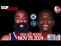 HARDEN’s Clippers vs ANT’s Timberwolves Emirates NBA Cup Live Stream (Play-By-Play & Scoreboard)