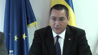 Declaratiile Primului-ministru Victor Ponta la Sibiu