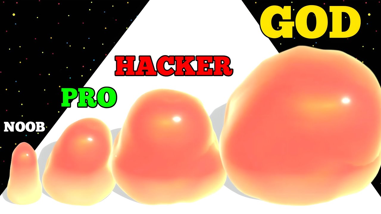 Jelly Raid Level Up Satisfying Asmr Gameplay Slimy Runner 3d