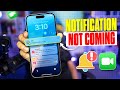How to Fix FaceTime Notifications Not Coming on iPhone | Notification Issues Solved