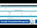 Strength Training For Rowing - Data Management System Update