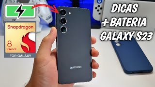 GALAXY S23 DICAS DE COMO AUMENTAR A BATERIA!