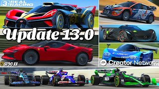 Update 13.0 • Ferrari SF90 XX Stradale • Formula 1 • WRC Rally • Real Racing 3