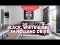 #LivHomes - Black, White & Grey 3-room resale HDB in Holland Drive