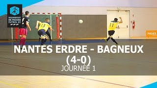 J1 : Nantes Erdre - Bagneux Futsal (4-0), le résumé