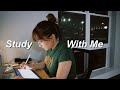 [09.19.2022] study with me (i'm finally back)