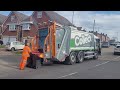 ecollect pt2 fully electric dennis elite 6 bin lorry ubm on general waste