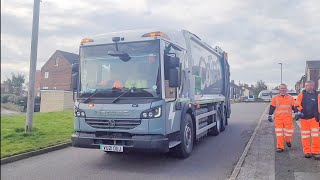 Ecollect Pt2! Fully Electric Dennis Elite 6 Bin lorry + UBM, on General Waste