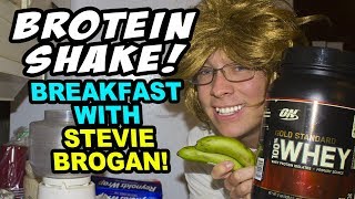 Stevie Brogan BROTEIN SHAKE - Cooking Video