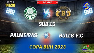 PALMEIRAS X BULLS FC | AO VIVO | COPA BUH | 1° RODADA | SUB 15 |