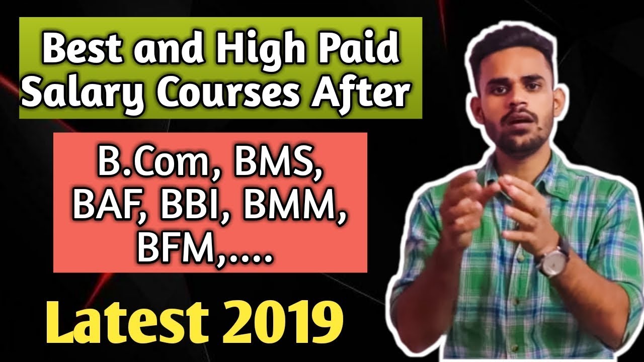 Best Course After Graduation, And High Paid Salary Courses After B.com ...