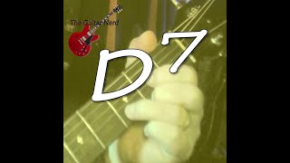 How to Play a D7 chord #guitar #guitarlesson #guitarchord