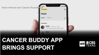 Cancer Buddy app helps patients find support during their toughest moments