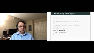 John Peach - Literate Statistical Programming
