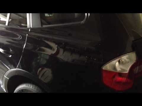 2004-10 BMW X3 Sunroof Drain Location(E83) 2004-10 BMW X3 Sunroof Drain Location(E83)