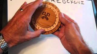 How to Use the Alberti Cipher Disk device with Method 2