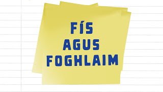 Fís agus Foghlaim - Físeán 7 - Réamhfhocail Shimplí