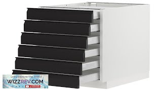 SEKTION / MAXIMERA IKEA Base cabinet 6 fronts/6 low drawers white/Upplöv matte Review