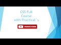 Lecture 2 - CSS Selectors and Element, ID Attribute Selectors