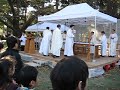 ザビエル祭ミサ　司祭団入堂