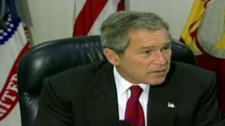CNN: 2001, President George W. Bush 'Bin Laden, Wanted dead or alive'