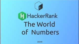 #5 The World of Numbers | HackerRank Linux Shell #shell #c #java #shellscripting #hackerrank