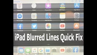 How to Fix iPad Screen - Lines