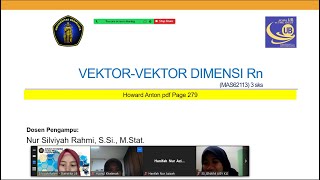 07  Vektor Dimensi Rn