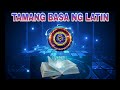 TAMANG BASA NG LATIN