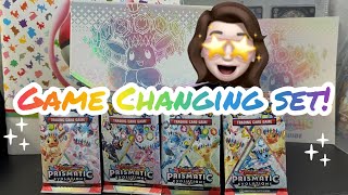 I PULLED UMBREON in Prismatic Evolutions Elite Trainer Box ETB Opening \u0026 Card Details!