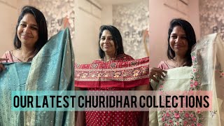 OUR LATEST CHURIDHAR COLLECTIONS| REVATHY WEDDING COLLECTIONS MUVATTUPUZHA |MOB:8086575564