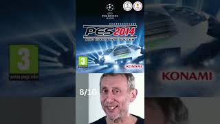 Ranking Every PES Game #shorts