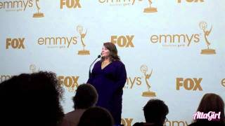 Melissa McCarthy Emmy Acceptance Speech Backstage