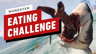 Maneater - Gruesome Eating Challenge Gameplay