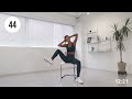 lose belly fat sitting down seated abs workout at work home school