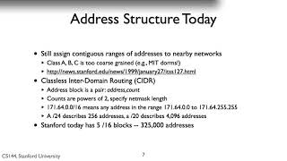 英字【计算机网络导论】斯坦福大学 Introduction to Computer Networking CS 144 pn16 p16 1 9d   IPv4 addresses 64