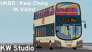 [No Lag ver.]KMB 36M to Lei Muk Shue (Volvo B9TL)