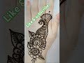 Top mehandi design easy and beautiful mehandi design short video viral songs new design me mehandi